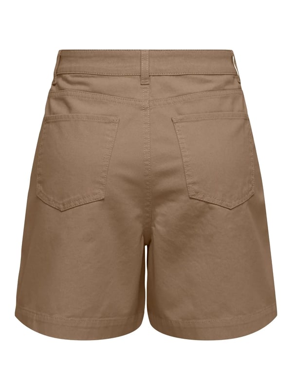 Jdy JDYEMMA HW WID PLEAT SHORTS DNM Taba Kadın Şort
