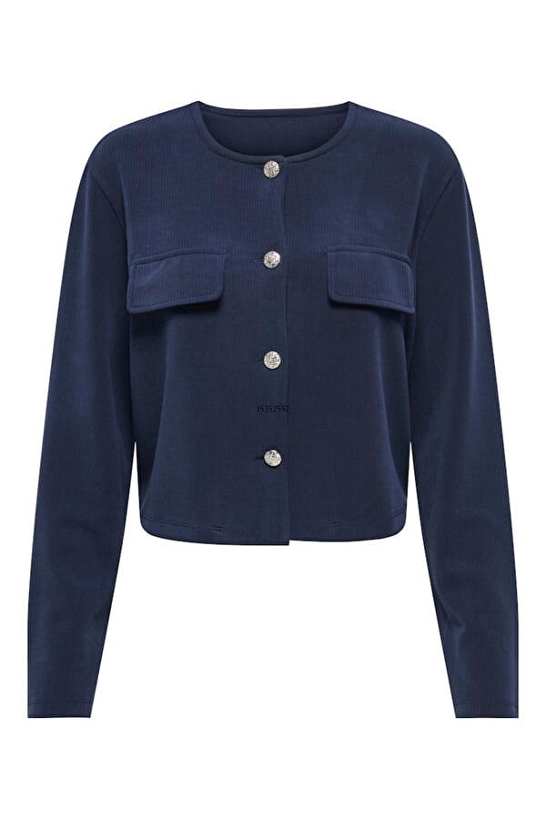 Jdy JDYGARZELLE L/S BOMBER JACKET JRS Lacivert Kadın Ceket
