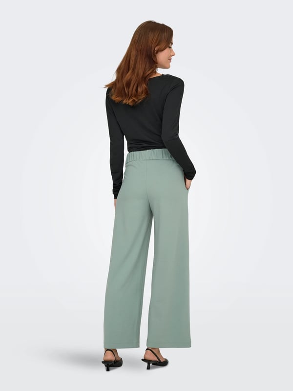 Jdy JDYGEGGO LIFE NEW LONG PANT JRS NOOS Haki Kadın Pantolon
