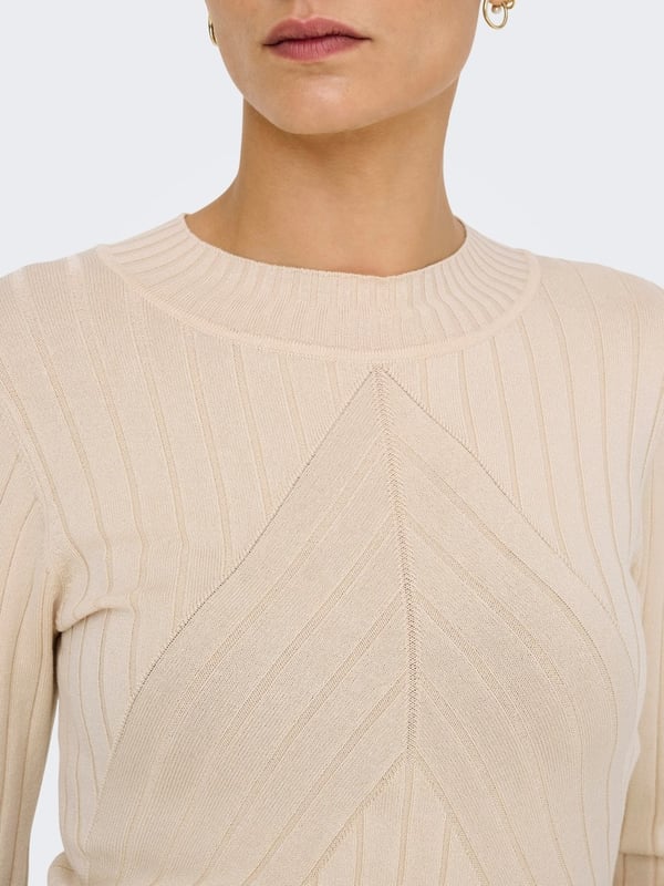 Jdy JDYKATE L/S PULLOVER KNT Bej Kadın Kazak