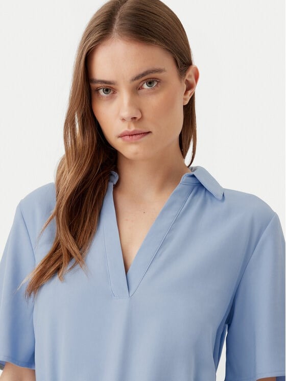 Jdy JDYOLLI 2/4 MIDI DRESS WVN DIA Mavi Kadın Elbise