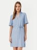 Jdy JDYOLLI 2/4 MIDI DRESS WVN DIA Mavi Kadın Elbise