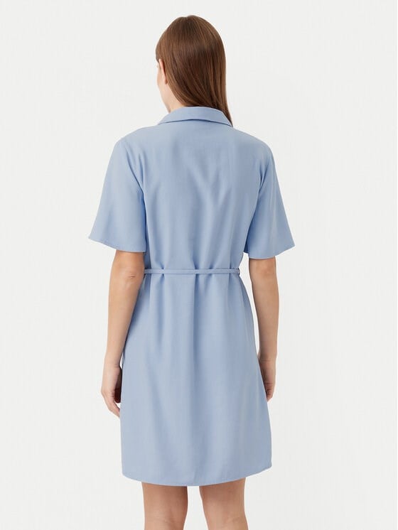Jdy JDYOLLI 2/4 MIDI DRESS WVN DIA Mavi Kadın Elbise