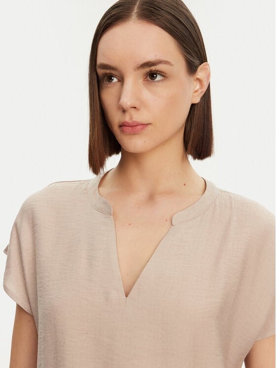 Jdy JDYPEPPER S/S TOP WVN DIA Beyaz Kadın Bluz