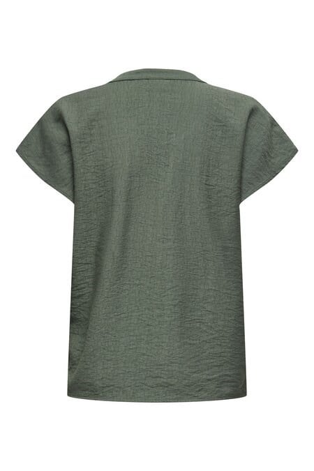 Jdy JDYPEPPER S/S TOP WVN DIA Yeşil Kadın Bluz
