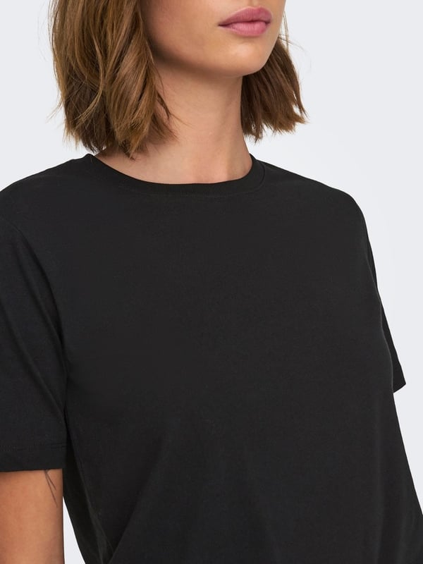 Jdy JDYREX S/S TOP JRS NOOS Siyah Kadın T-Shirt