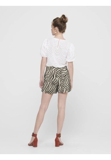 Jdy JDYSTAR SEZEN LIFE SHORTS WVN DIA Bej Kadın Şort