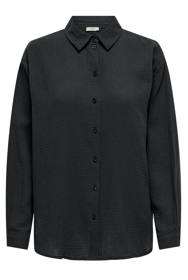 Jdy JDYTHEIS LIFE L/S LOOSE SHIRT WVN NOOS Antrasit Kadın Gömlek