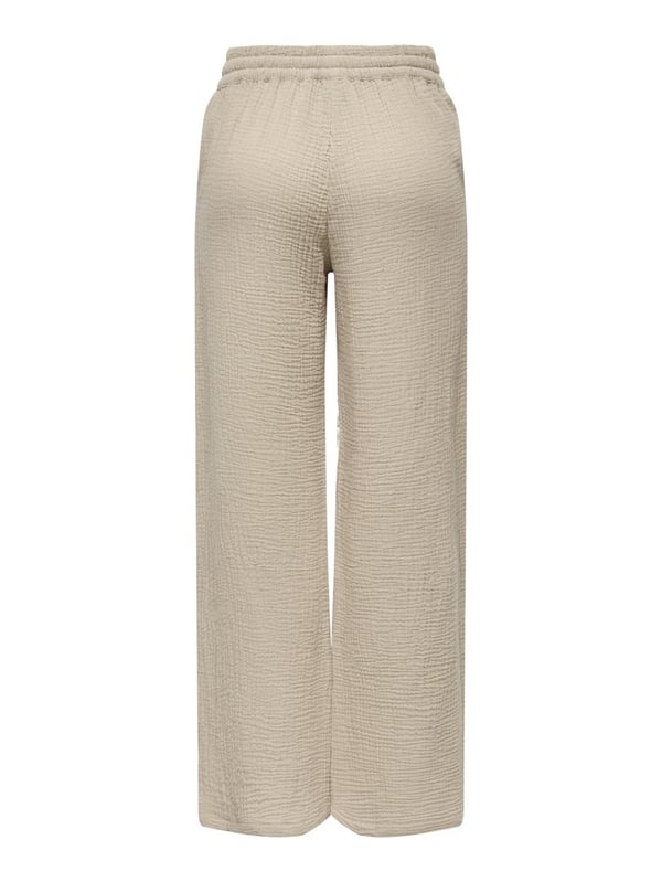 Jdy JDYTHEIS LIFE WIDE PANT WVN NOOS Bej Kadın Pantolon