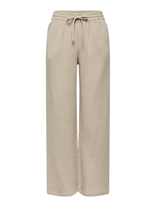 Jdy JDYTHEIS LIFE WIDE PANT WVN NOOS Bej Kadın Pantolon