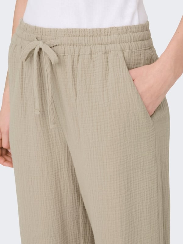 Jdy JDYTHEIS LIFE WIDE PANT WVN NOOS Bej Kadın Pantolon