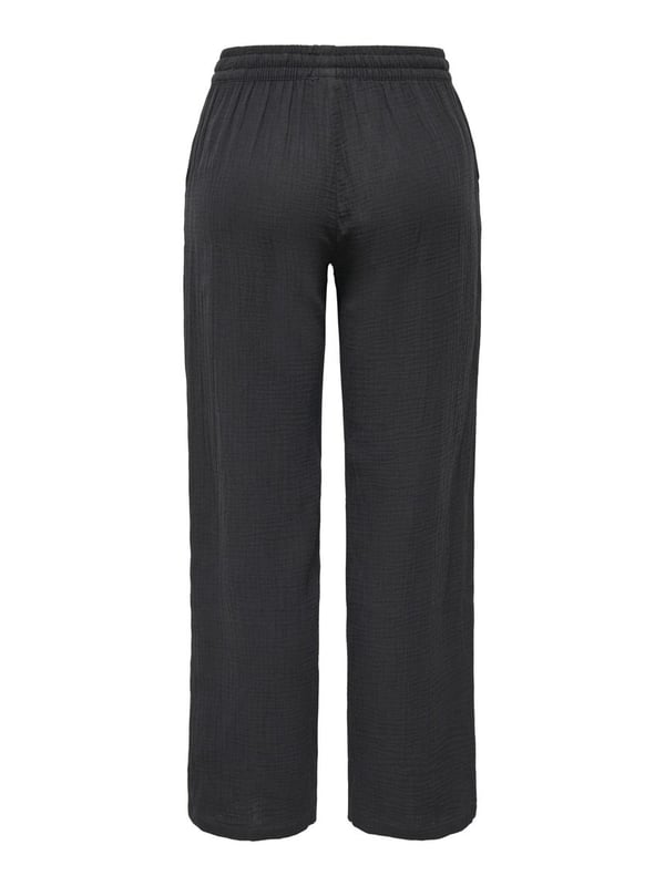 Jdy JDYTHEIS LIFE WIDE PANT WVN NOOS Siyah Kadın Pantolon