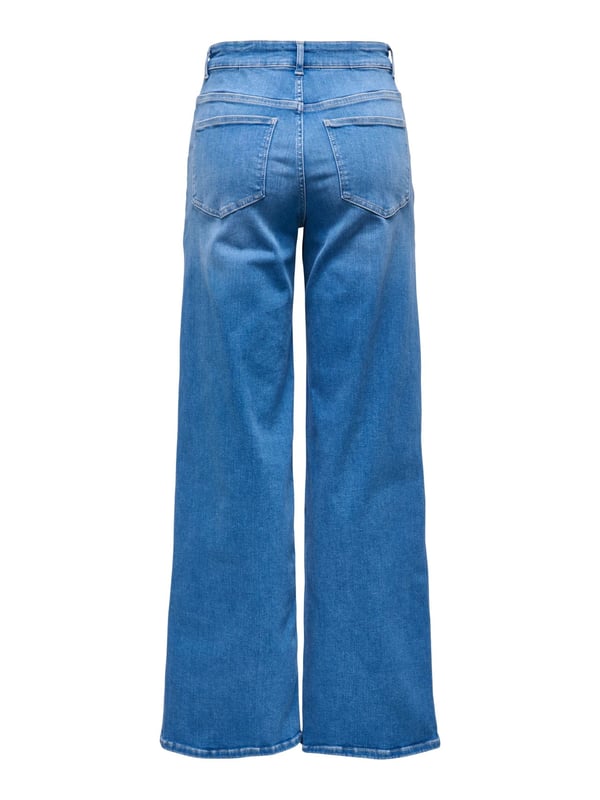 Jdy ONLMADISON BLUSH HW WIDE DNM REA262 NOOS Mavi Kadın Kot Pantolon