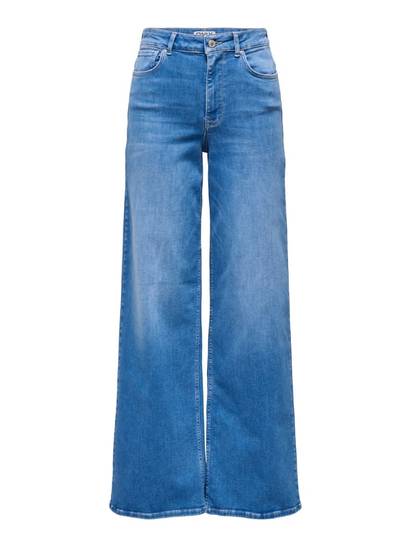 Jdy ONLMADISON BLUSH HW WIDE DNM REA262 NOOS Mavi Kadın Kot Pantolon