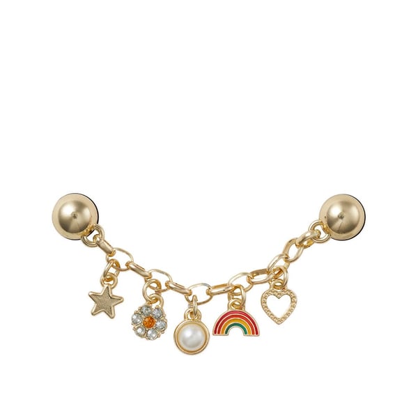 Jibbitz Friendship Bracelet Chain Gold Terlik & Çanta Süsü