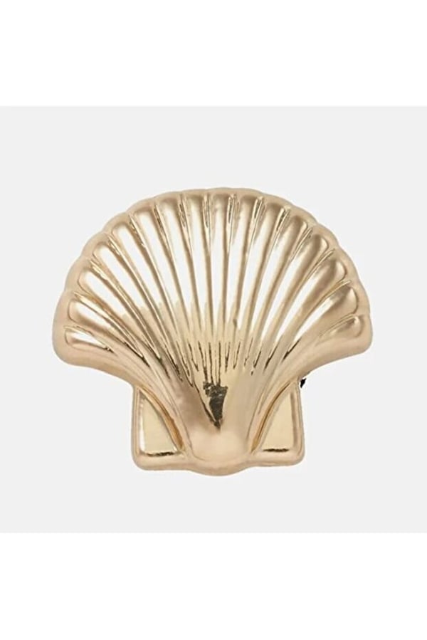 Jibbitz Gold Shell Gold Terlik & Çanta Süsü