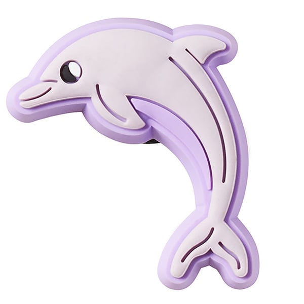 Jibbitz Purple Dolphin Lila Terlik & Çanta Süsü