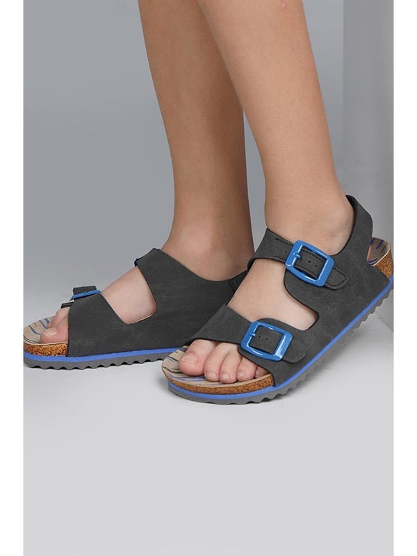Jump JUMP 50023 ÇİFT TOKALI Antrasit Unisex Çocuk Sandalet
