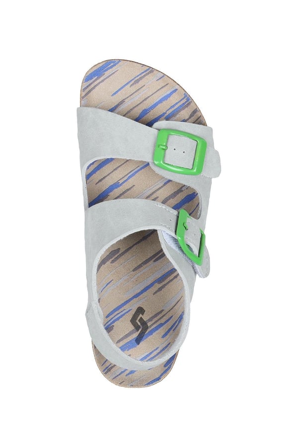 Jump JUMP 50023 ÇİFT TOKALI Gri Unisex Çocuk Sandalet