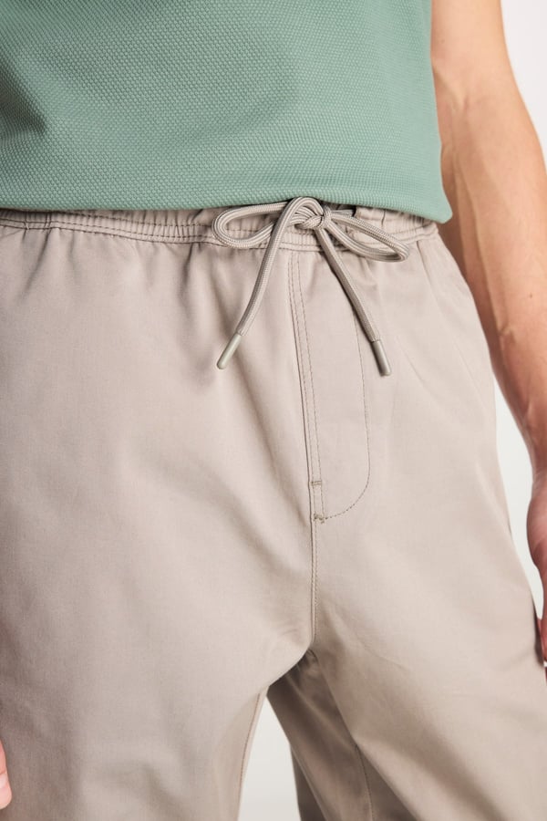 Lee Jogger Non Denim Pantolon Haki Erkek Pantolon