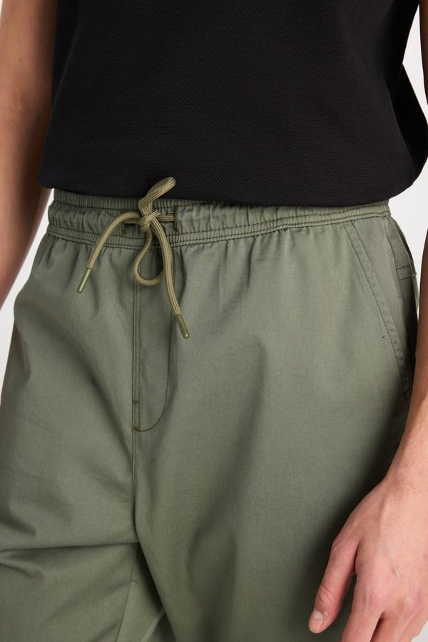 Lee Jogger Non Denim Pantolon Haki Erkek Pantolon