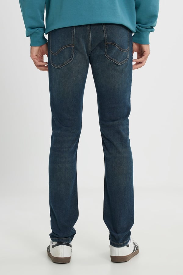 Lee Luke Denim Pantolon Petrol Erkek Kot Pantolon