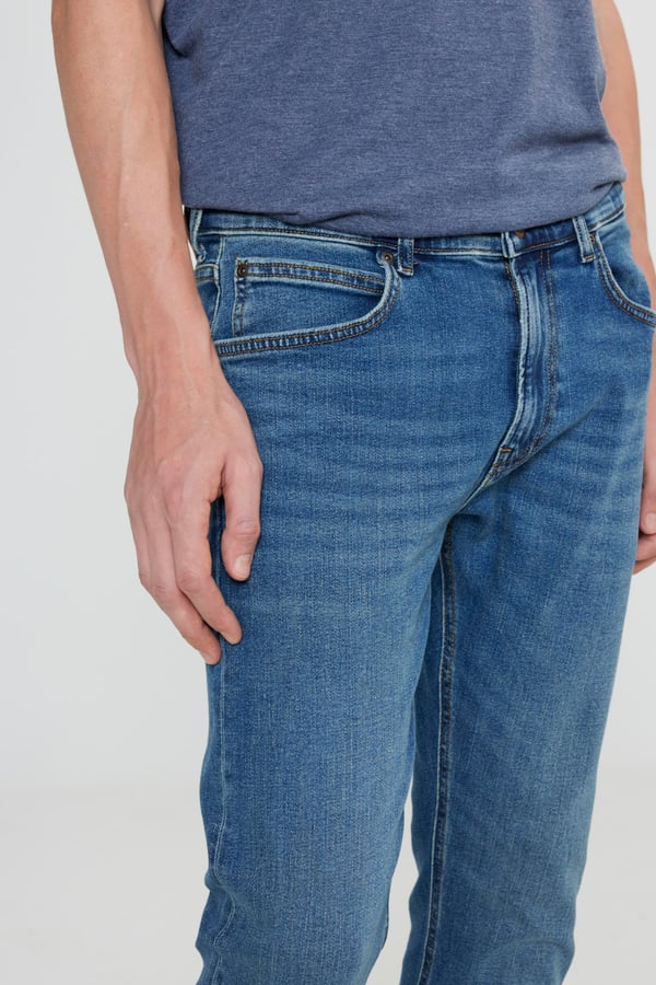 Lee Luke Jean  Pantolon Mavi Erkek Kot Pantolon