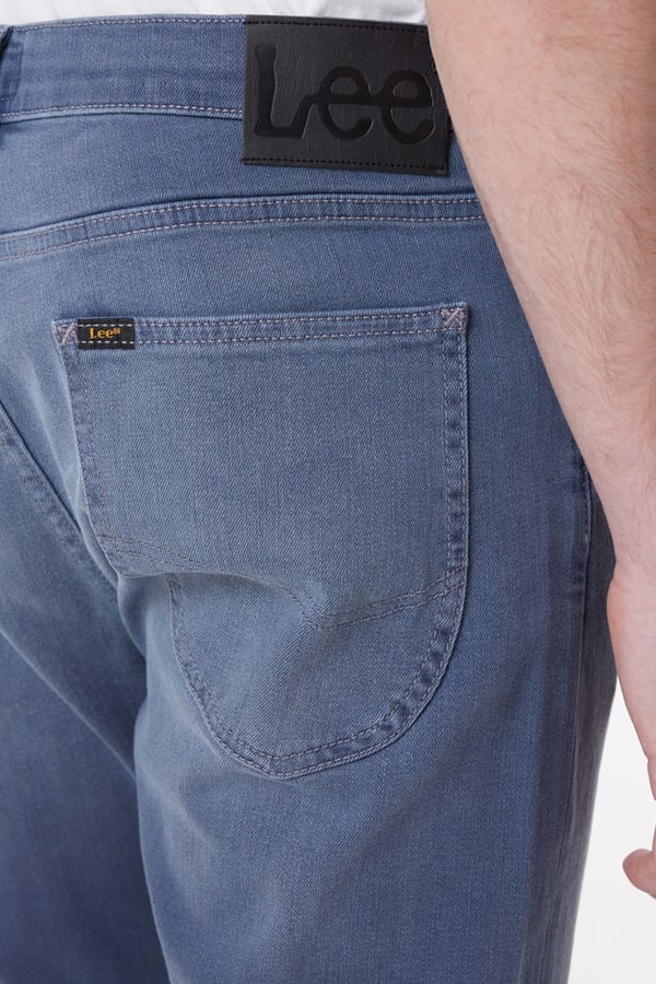 Lee Luke Slim Tapered Jean Pantolon Mavi Erkek Kot Pantolon