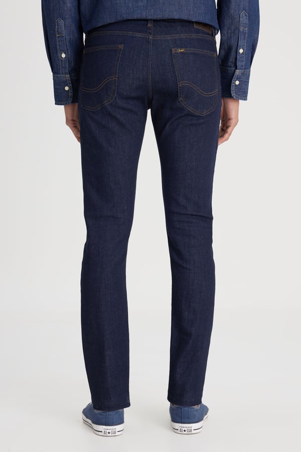 Lee Malone Jean  Pantolon Lacivert Erkek Kot Pantolon