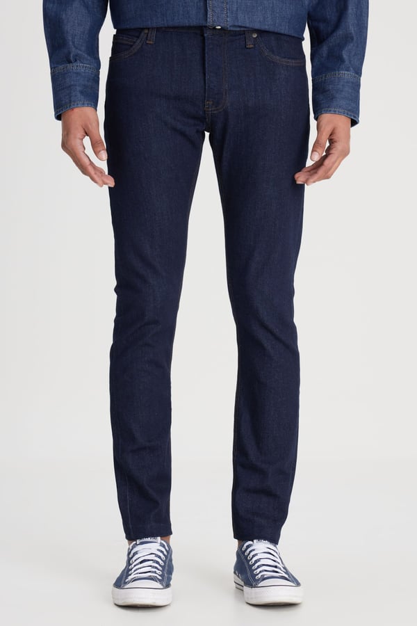 Lee Malone Jean  Pantolon Lacivert Erkek Kot Pantolon