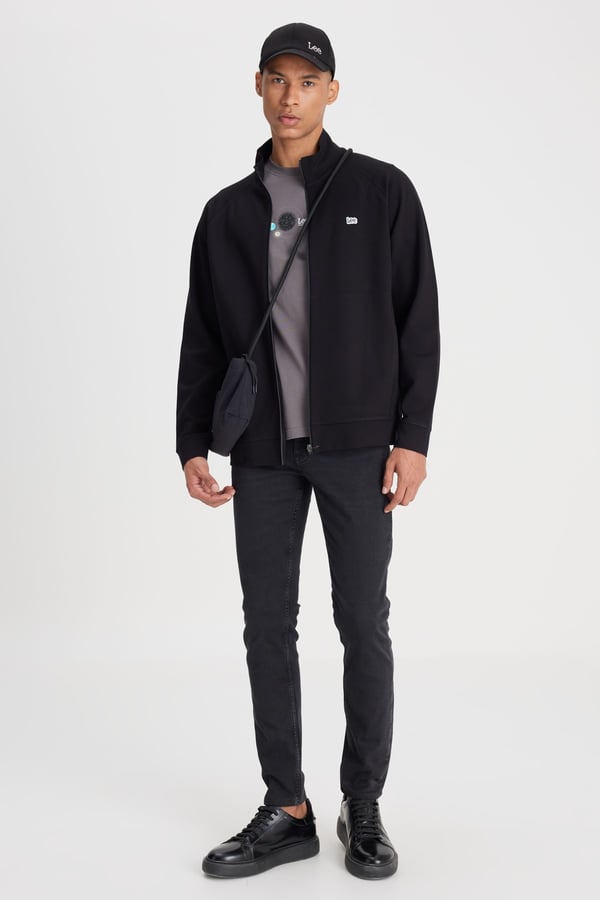 Lee Malone Skinny Jean Pantolon Siyah Erkek Kot Pantolon