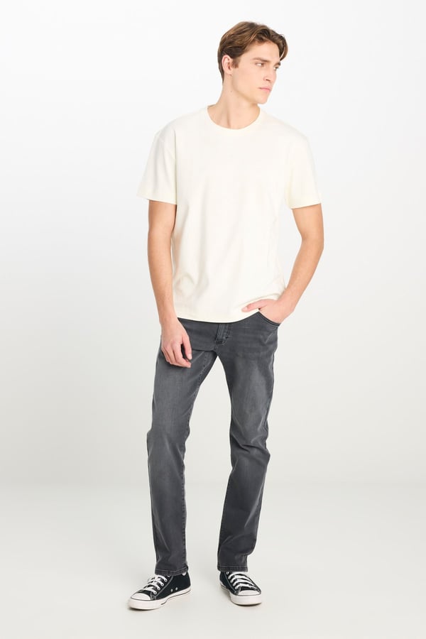 Lee Relax Fit Basic T-shirt Beyaz Erkek T-Shirt