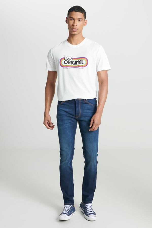 Lee Rider Jean  Pantolon Lacivert Erkek Kot Pantolon