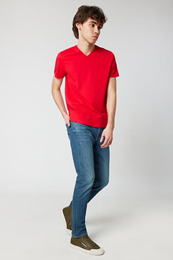 Loft LF 2029279 M TSS Kırmızı Erkek T-Shirt