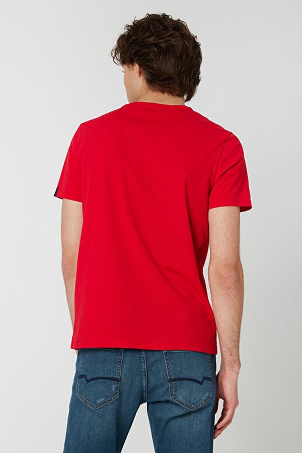 Loft LF 2029279 M TSS Kırmızı Erkek T-Shirt