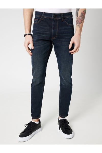 Loft LF 2032764  AGAIN WASH M PNT Lacivert Erkek Kot Pantolon