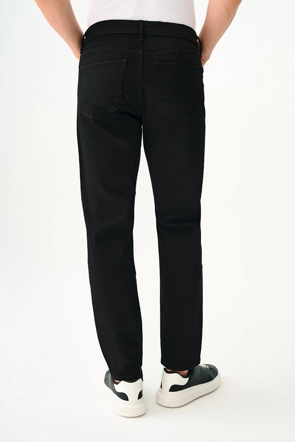 Loft LF 2034723  CHARLY BLACK M PNT Siyah Erkek Kot Pantolon