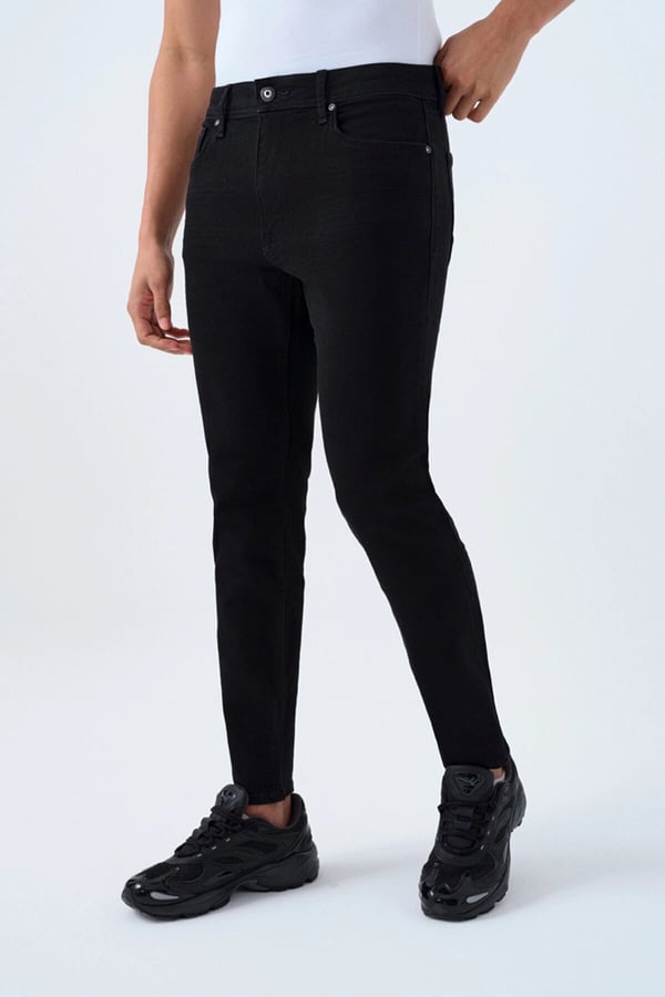 Loft LF 2034724  CHARLY BLACK M PNT Siyah Erkek Kot Pantolon