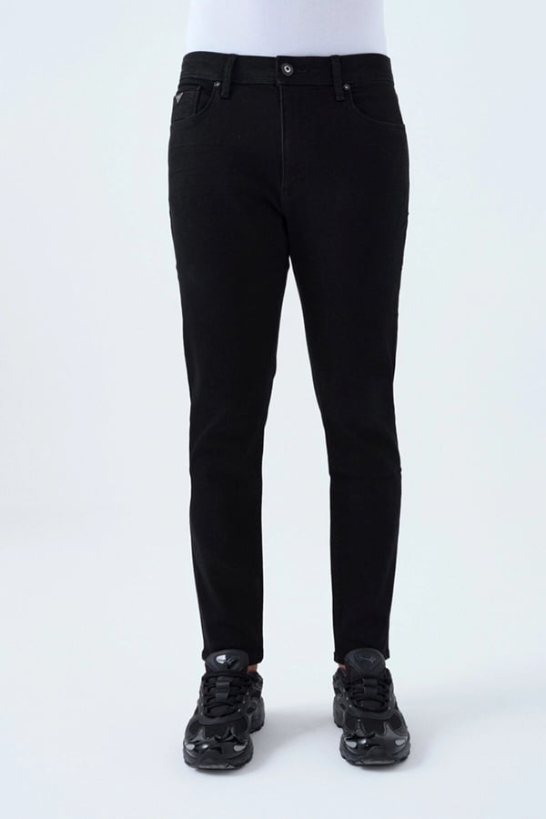 Loft LF 2034724  CHARLY BLACK M PNT Siyah Erkek Kot Pantolon