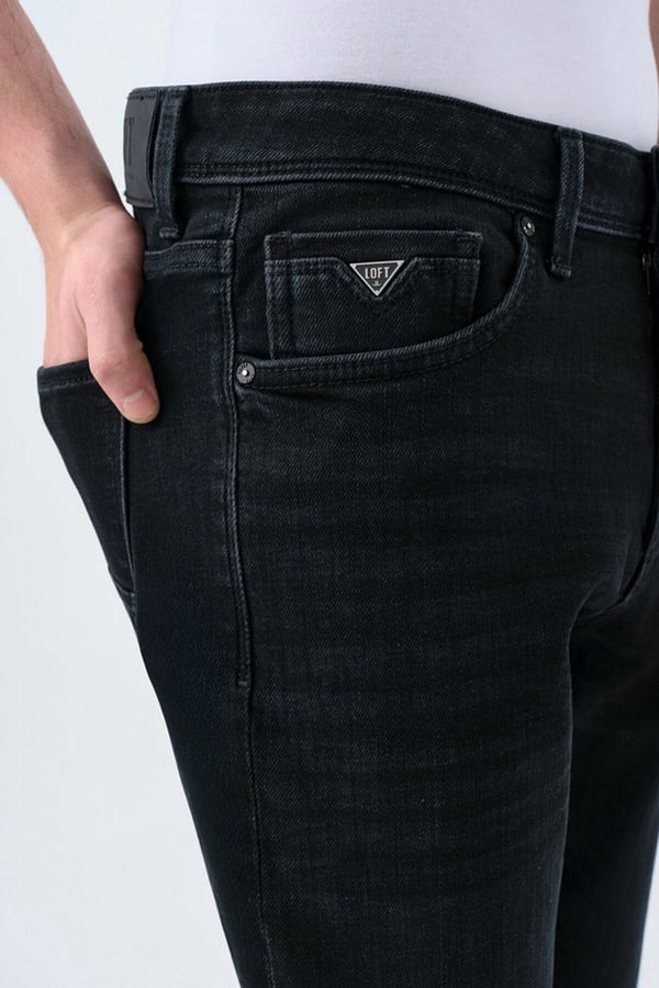 Loft LF 2034750  VIVALDI WASH M PNT Siyah Erkek Kot Pantolon