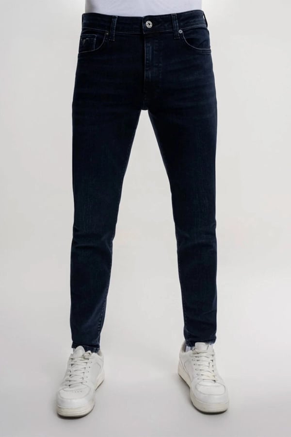 Loft LF 2035717  MARTIN DARK BLUE BLACK WASH M PNT Denim Erkek Kot Pantolon