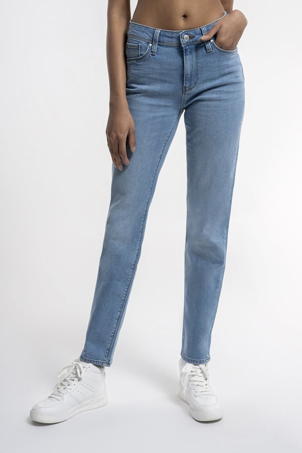 Loft LF 2036084 ELENA SARAH ICE BLUE WASH W PNT Mavi Kadın Kot Pantolon