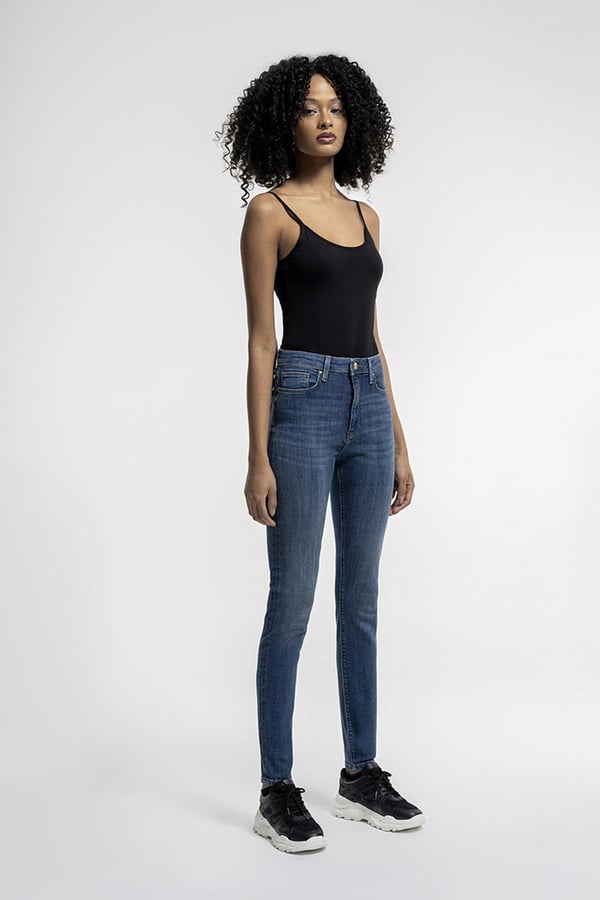 Loft LF 2036135 NATALIE CINDY BLUE WASH W PNT Mavi Kadın Kot Pantolon