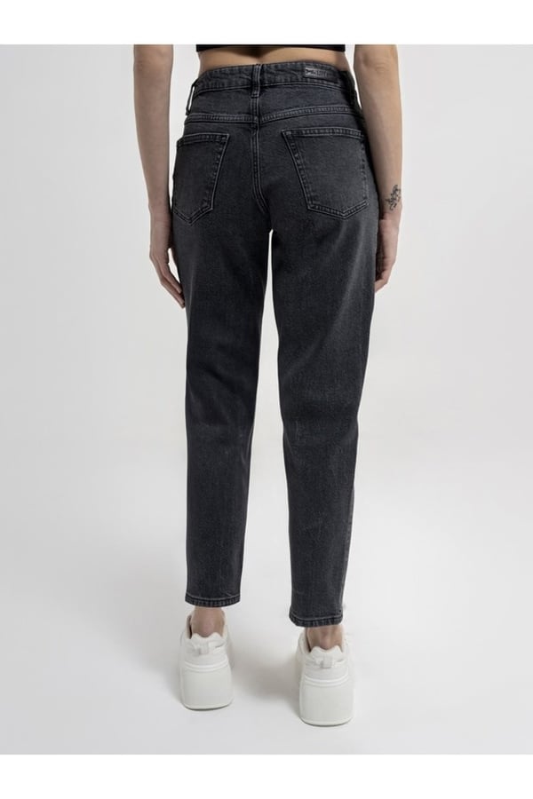 Loft LF 2036159 MOM JANE ANTRA WASH W PNT Antrasit Kadın Kot Pantolon