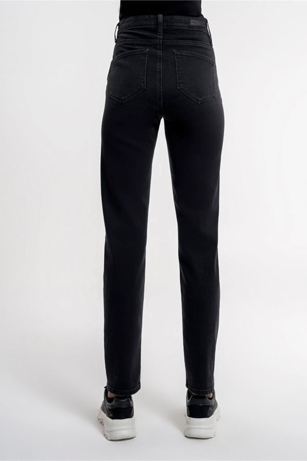 Loft LF 2036301 ELENA ISLA WASH W PNT Siyah Kadın Kot Pantolon