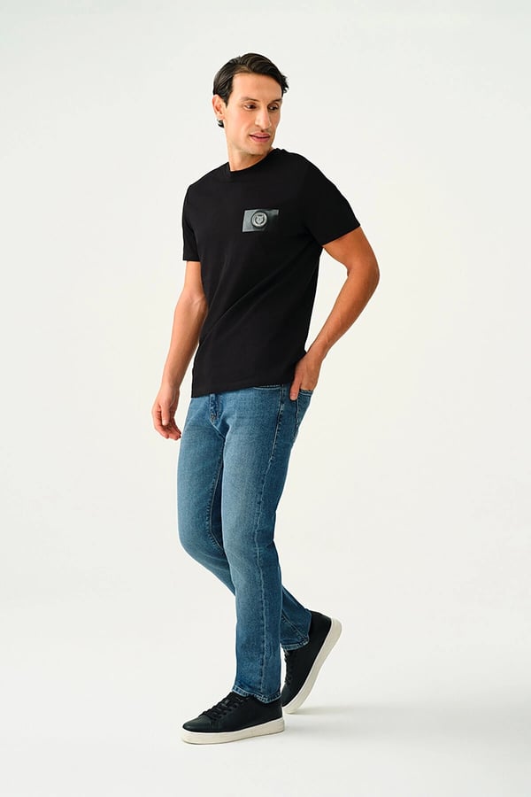 Loft LF 2036543  LUKAS MID WASH M PNT Denim Erkek Kot Pantolon