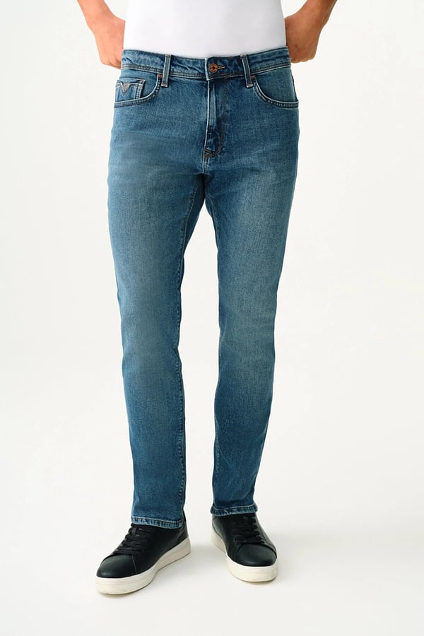 Loft LF 2036543  LUKAS MID WASH M PNT Denim Erkek Kot Pantolon