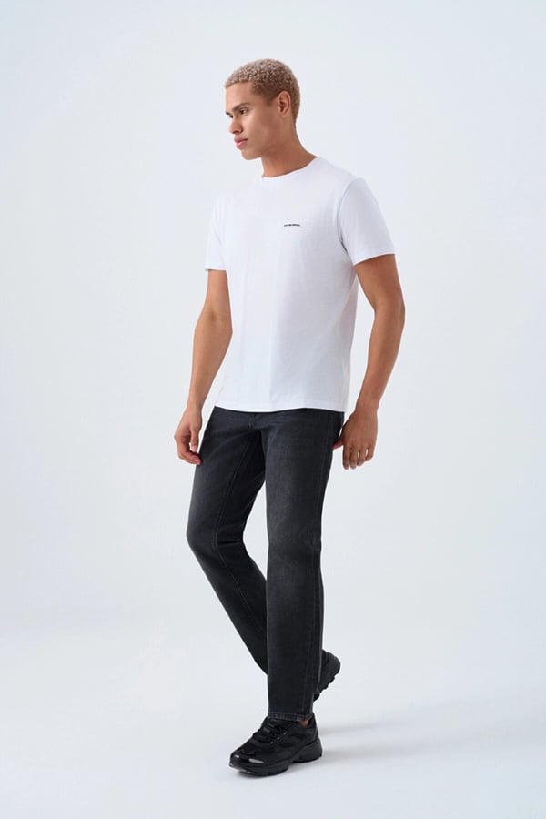 Loft LF 2037010  SMOKED GREY WASH M PNT Gri Erkek Kot Pantolon