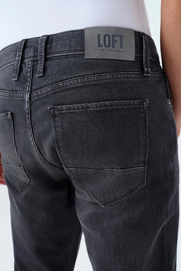 Loft LF 2037010  SMOKED GREY WASH M PNT Gri Erkek Kot Pantolon