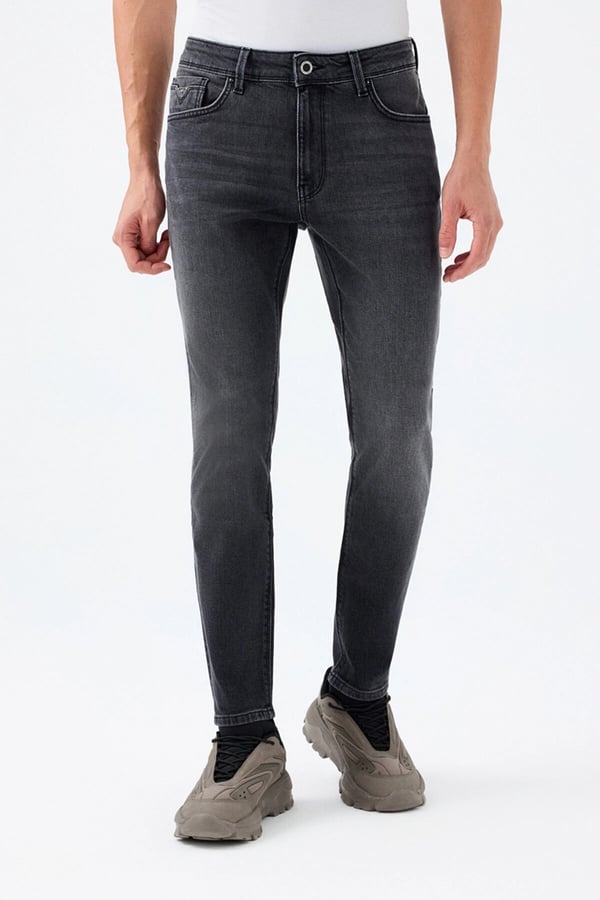Loft LF 2037012  SMOKED GREY WASH M PNT Gri Erkek Kot Pantolon